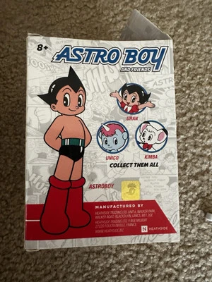 FIGURA DE ACCIÓN COLECCIONABLE ASTRO BOY & FRIENDS 10 CM CABEZAS GRANDES - Uranio Sin usar, en caja sellada Nueva Foto 1 de 4