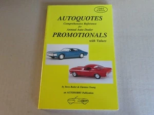 112N Autoquotes 1995 Côte des Voitures Miniatures USA 110 Pages S Butler C Young - Foto 1 di 11