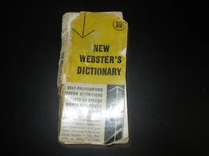 1956 New Webster's Dictionary Pocket Size Ottenheimer Publishers - Picture 1 of 7