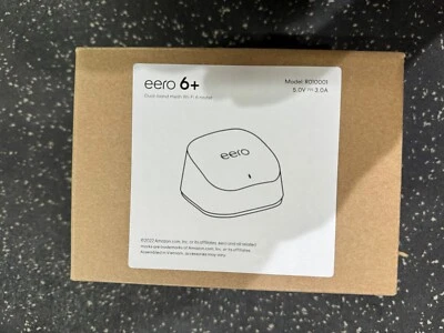 EERO 6+ Plus Dual Band Mesh Wi-Fi Router Up To 1 Gbps 1,500 Sq Ft (open Box) - Image 1 of 3