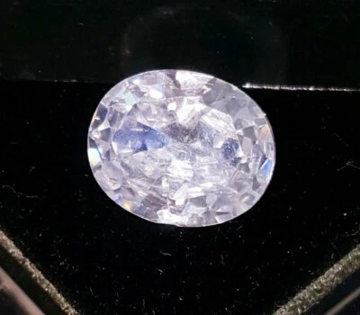 Transparent Zircon Untreated Oval Cut Loose Gemstone 6.10 Ct A+Quality Ring Gems - Image 1 of 4