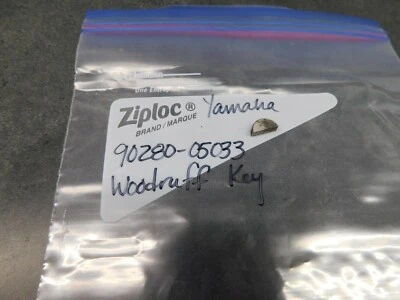 Llave Woodruff Yamaha 1987-2005 YFZ350 1984-1985 RZ350 90280-05033 2330 NUEVO DE STOCK  Foto 1 de 3
