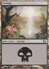 SWAMP #341 8th Edition MTG Magic the Gathering Cards DJMagic