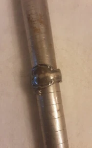 Size 7.5 Silver Spoon Ring. Hand made - Picture 1 of 8