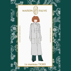 Tigris Mantel | Papierschnittmuster | Maison Fauve | EU 34-52 - Bild 1 von 17
