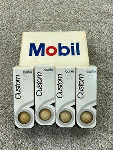 12 pelotas de golf Mobil antiguas coleccionables nuevas sin existencias años 70 embalaje original - Imagen 1 de 10