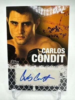 Carlos Condit 2010 Round 4 Onyx 20/88 Auto UFC - 850 - Image 1 of 2