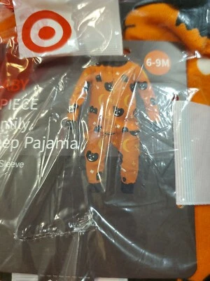 Sleep In! Halloween Bebé 1 Pieza Pijama Dormir Manga Larga Talla 6-9 Meses Foto 1 de 2
