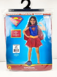 Girls Supergirl Tutu Dress Costume DC Comics Size Medium 8 - 10 Halloween NEW - Picture 1 of 4
