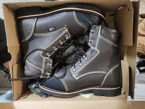Iron Age Men's Forgefighter Safety Toe 10" Heat Resistant Work Boot Size 9M - Picture 1 of 6