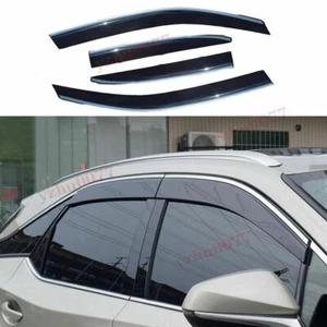 For LEXUS RX350L RX450L 2018-22 Side Window Visors Sun Rain Guard Vent Deflector - Picture 1 of 8