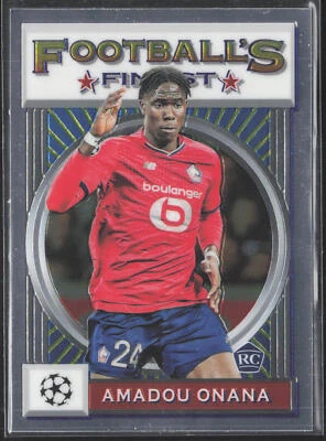 Amadou Onana 2021-22 Topps Finest Flashbacks UEFA Champions League #84 RC - Image 1 of 2