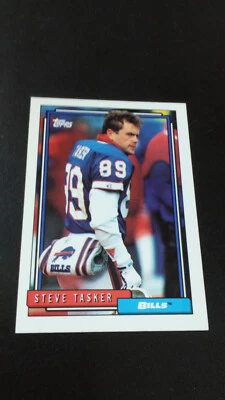 1992 Topps - #370 Steve Tasker-Football-Bills - Image 1 of 3