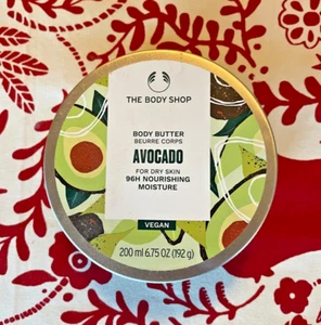 THE BODY SHOP AVOCADO BODY BUTTER, 6.75 OZ , NEW, DISCONTINUED, FREE SHIPPING - Picture 1 of 1