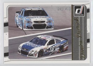 2017 Panini Donruss NASCAR Duals Gold Foil /499 Danica Patrick #110