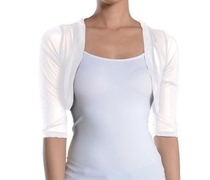 white bolero jackets