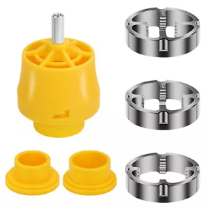 6pcs Round PVC Thread Maker Tool Pipe Threader Plumbing Tool for Electric Drill - Picture 1 of 7