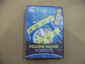 24/7 FAT LOSS: FOLLOW ALONG WORKOUTS- 8 Disc DVD Set   [ Like New, Free H&S ] - Picture 1 of 2