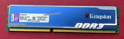 🟤MEMORIA RAM DDR3 HYPER blu Kingston 4GB KHX1333C9D3B1K2/8G Foto 1 de 3