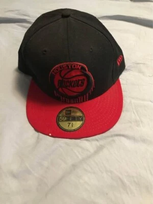 Gorra de béisbol Houston Rockets New Era 59Fifty clásicos de madera dura Foto 1 de 3