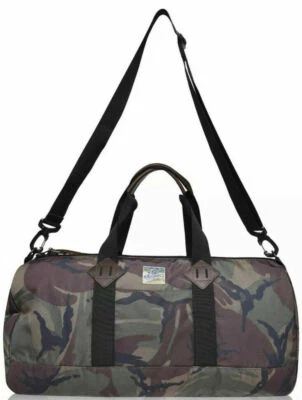 NWT Polo Ralph Lauren CAMO Lightweight Mountain Polyester Travel Duffle Bag - Image 1 of 4