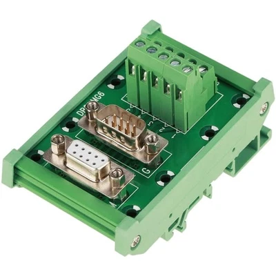 DB9 MG6 Terminal Block DIN Rail Mount with Terminal Board for Efficient Setup - Image 1 of 4