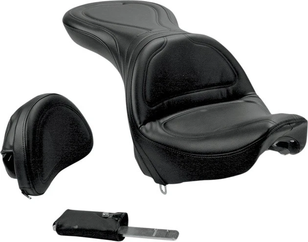 Saddlemen Explorer Seat With Backrest #283270 Harley Davidson Foto 1 de 1