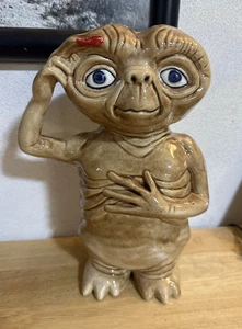 E.T. LA ESTATUA EXTRATERRESTRE ET CERÁMICA AÑOS 80 Vintage 10" Alto - Imagen 1 de 4