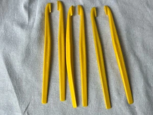 Tupperware Citrus Orange Peeler 727 Yellow 1 Individual Gadget Vintage USA - Picture 1 of 3