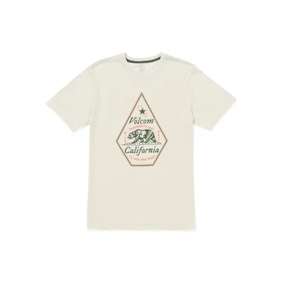 Camiseta Volcom Calinice Time California State para hombre, brezo blanco roto, XL Foto 1 de 4