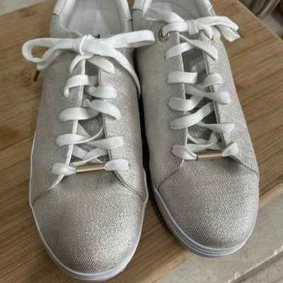 Tênis Feminino Ted Baker Glitter Dourado Feeko Tamanho 9 1/2 - Imagem 1 de 4