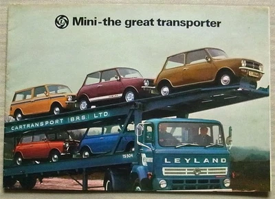 MINI 850/1000 Clubman 1275GT Car Sales Brochure April 1976   No 3196 - Image 1 of 4