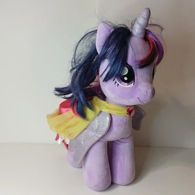 Capa BAB Build A Bear My Little Pony retirada Twilight Sparkle 16" animal púrpura Foto 1 de 4