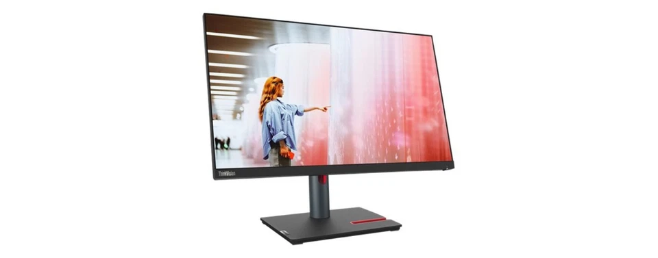 23.8" Lenovo ThinkVision P24q-30 Class WQHD LED LCD Monitor 63B4GAR6US - Image 1 of 1