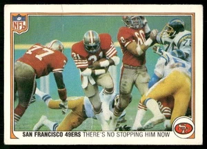 1983 Fleer There's No Stopping Him Now #49 San Francisco 49ers - Bild 1 von 2
