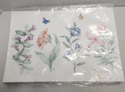 Lenox Butterfly Meadow Garden Placemats 13"L x 19"W - Set of 4 - NWT - Image 1 of 4
