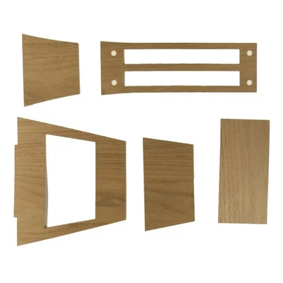 控制台盖插入装饰适用于 1965 年别克里维埃拉胡桃木 Veneer 标准 — 第 1/4 张图片