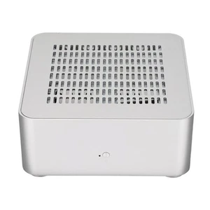 Aluminiumgehäuse, Kleines Desktop-Computergehäuse, Netzteil, HTPC, -ITX-PC-7495 - Afbeelding 1 van 6