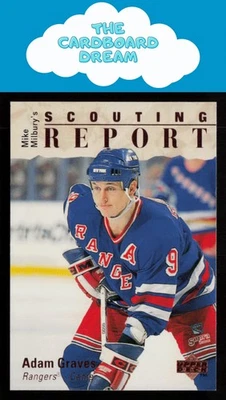 Adam Graves 1995-96 Upper Deck #239 New York Rangers Hockey Card - Image 1 of 2