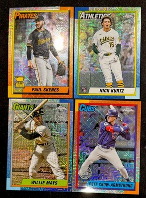2025 Topps Update - 1990 Topps Mojo Silver Pack Refractors Set Builder - Pick! - Image 1 of 4