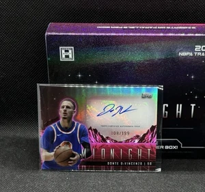 2023-24 Topps Midnight Donte DiVincenzo Auto Horizon Signatures /199 - Picture 1 of 1