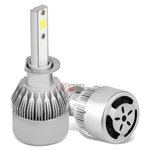 ESTILOSO UNIVERSAL H1 6000K DIAMANTE BLANCO LED FAROS BOMBILLAS CON VENTILADOR DE REFRIGERACIÓN - Imagen 1 de 7