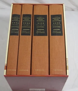 The Complete Greek Tragedies 4-Vol. Box Set Centennial Ed. University of Chicago - Picture 1 of 9