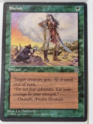 Shrink (A) - Homelands - Magic the Gathering MTG Nice! - Image 1 of 3