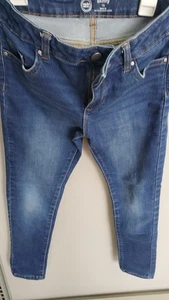 Used Wonder Nation Girls Skinny Jeans Size 10 Denim Pants Adjustable # 10139 - Picture 1 of 7