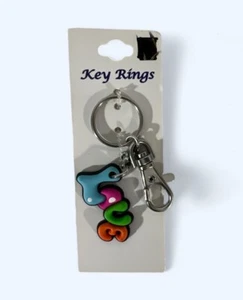LOVE SILICONE KEYCHAIN RAINBOW NEW!! - Picture 1 of 2