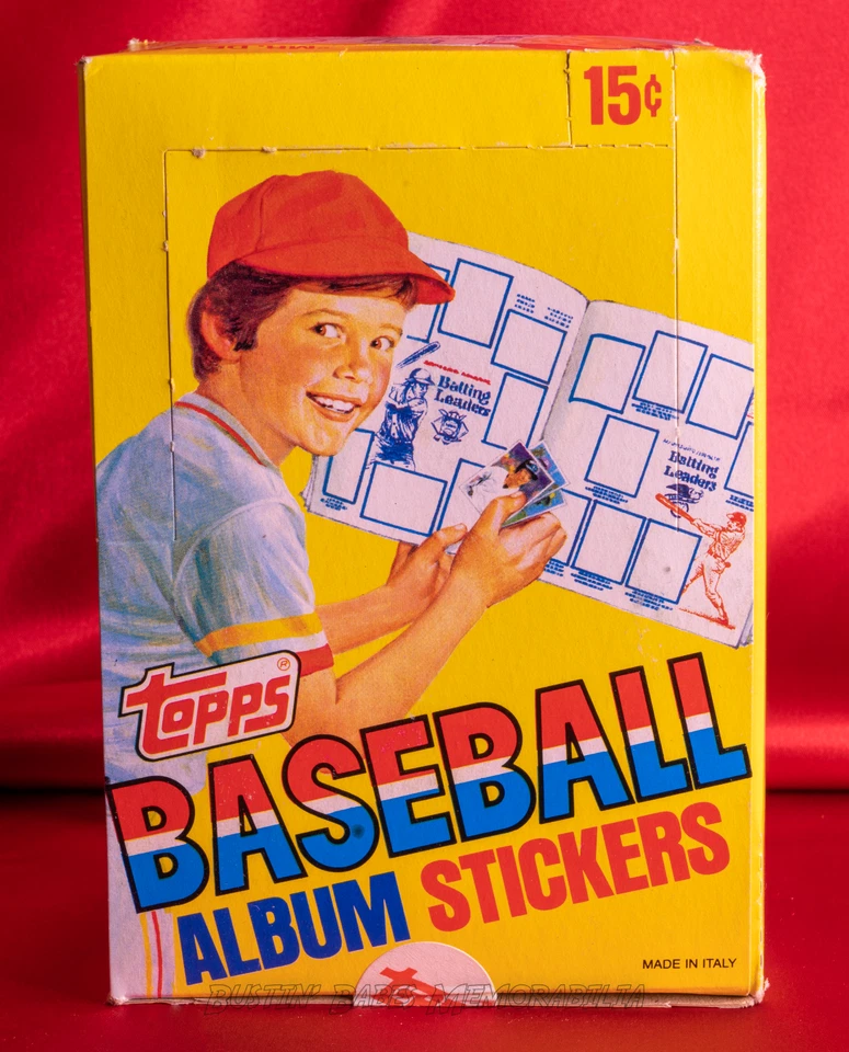 Unopened Sealed 1981 Topps Baseball Stickers Box | Super Cool | Henderson | Ryan - Image 1 of 1