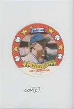1990 Holsum Bread Superstars Discs Bret Saberhagen #5