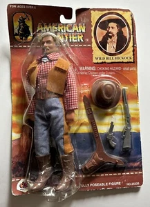 AMERICAN FRONTIER WILD BILL HICKOCK FULLY POSEABLE ACTION FIGURE DSI 1994 NEW - Picture 1 of 2