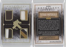 2015-16 Panini Anthology Tetrad Materials Holo Gold /25 Marty Turco #TM-5